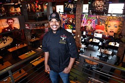 Rock & Brews executive chef Deallo Frazier is excited to unveil his jalape&ntilde;o bacon mac & cheese balls during restaurant week. (Garett Fisbeck)