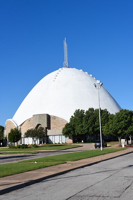 First Christian Church, possibly Oklahoma City&#146;s most recognizable example of midcentury modern architecture, celebrates its 60th anniversary this year. (Garett Fisbeck)