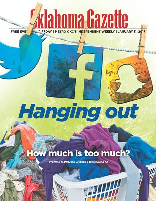 Cover Teaser: Oklahoma Gazette examines social media usage and etiquette