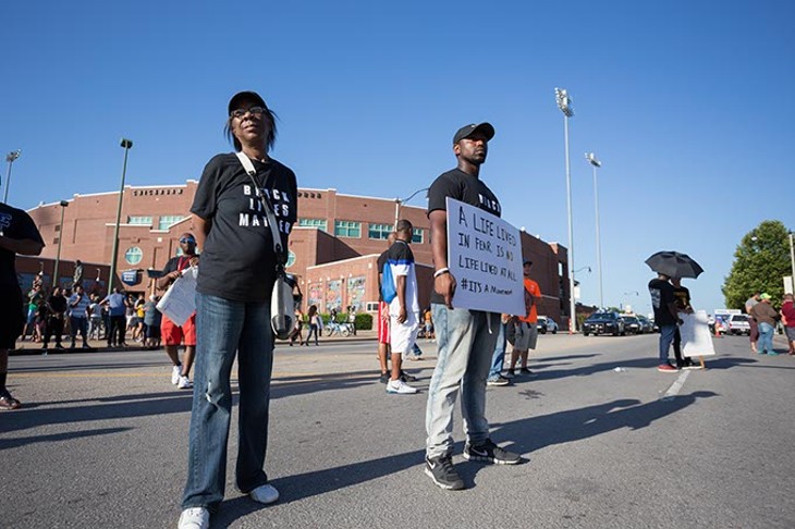 UPDATED Slide Show: Black Lives Matter march and rally in Oklahoma City