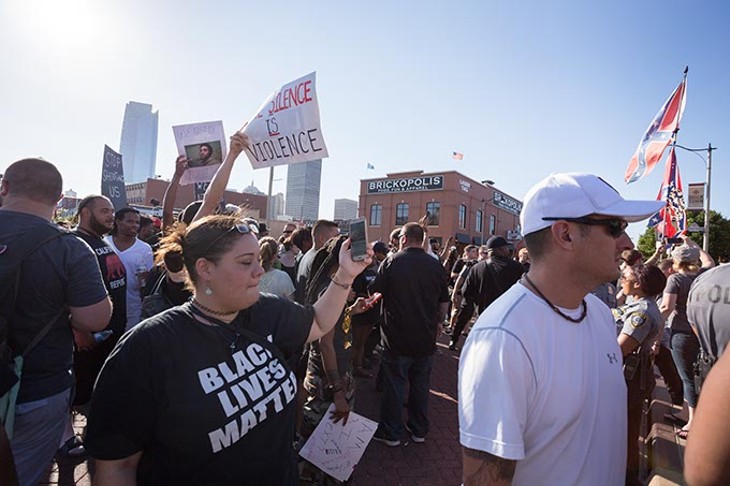 UPDATED Slide Show: Black Lives Matter march and rally in Oklahoma City