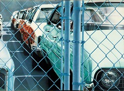 Don Eddy, &#147;Private Parking V,&#148; 1971. (Photo Oklahoma City Museum of Art / Westheimer Family Collection / Provided)