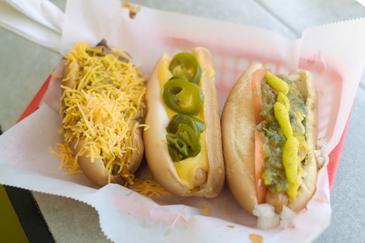 Beer and hot dog enthusiasts have choices when marrying the two