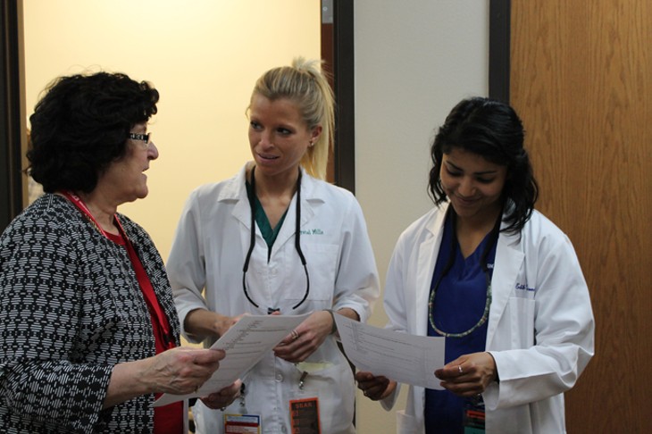 Interprofessional training and "speed dating" program help medical students learn about peers' fields