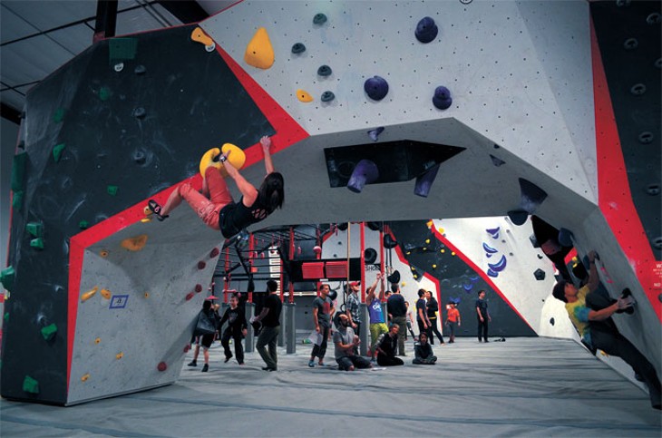 Threshold Climbing&#146;s gym offers training courses in bouldering, auto-belays, top-rope and lead climbing. | Photo Threshold Climbing, Fitness & Yoga / provided