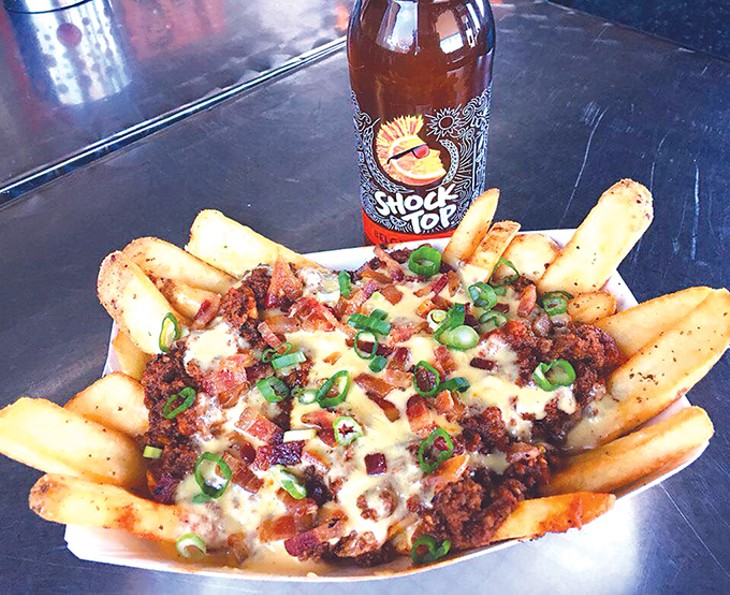 Bison Chili Fries are a go-to snack at The Pump. | Photo provided