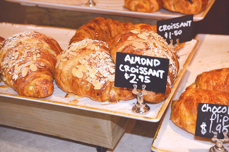 Croissants are made fresh every morning. (Photo Jacob Threadgill)