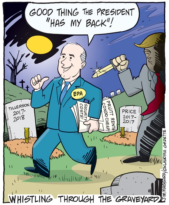 Cartoon: Whistling Through the Graveyard