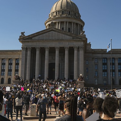 Black Lives Matter OKC protest slideshow and call for cleanup