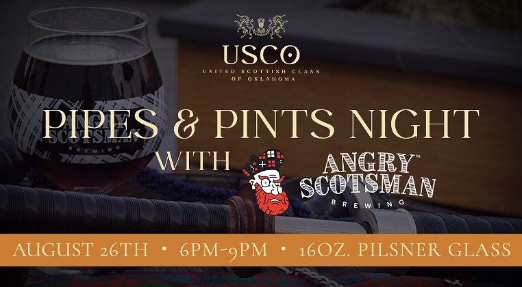 USCO Pipes & Pints Night with the Angry Scotsman