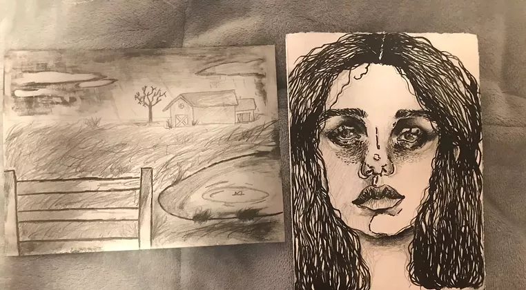 Image: Waterless litho workshop with Samantha Kickingbird