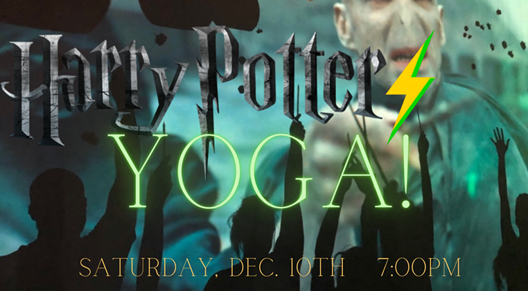 Wingardium Vinyasa! Harry Potter Yoga & Polyjuice Party ✨